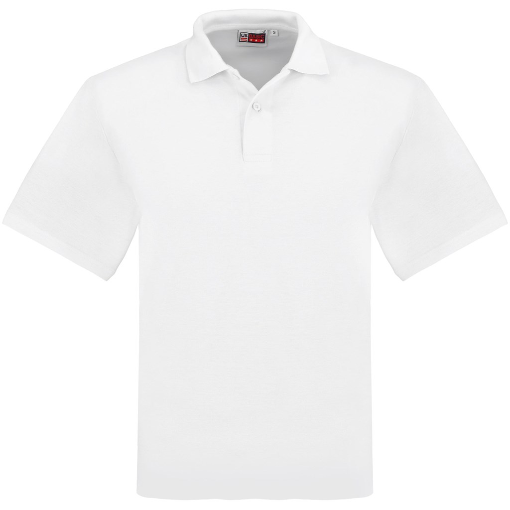 Kids Elemental Golf Shirt - White