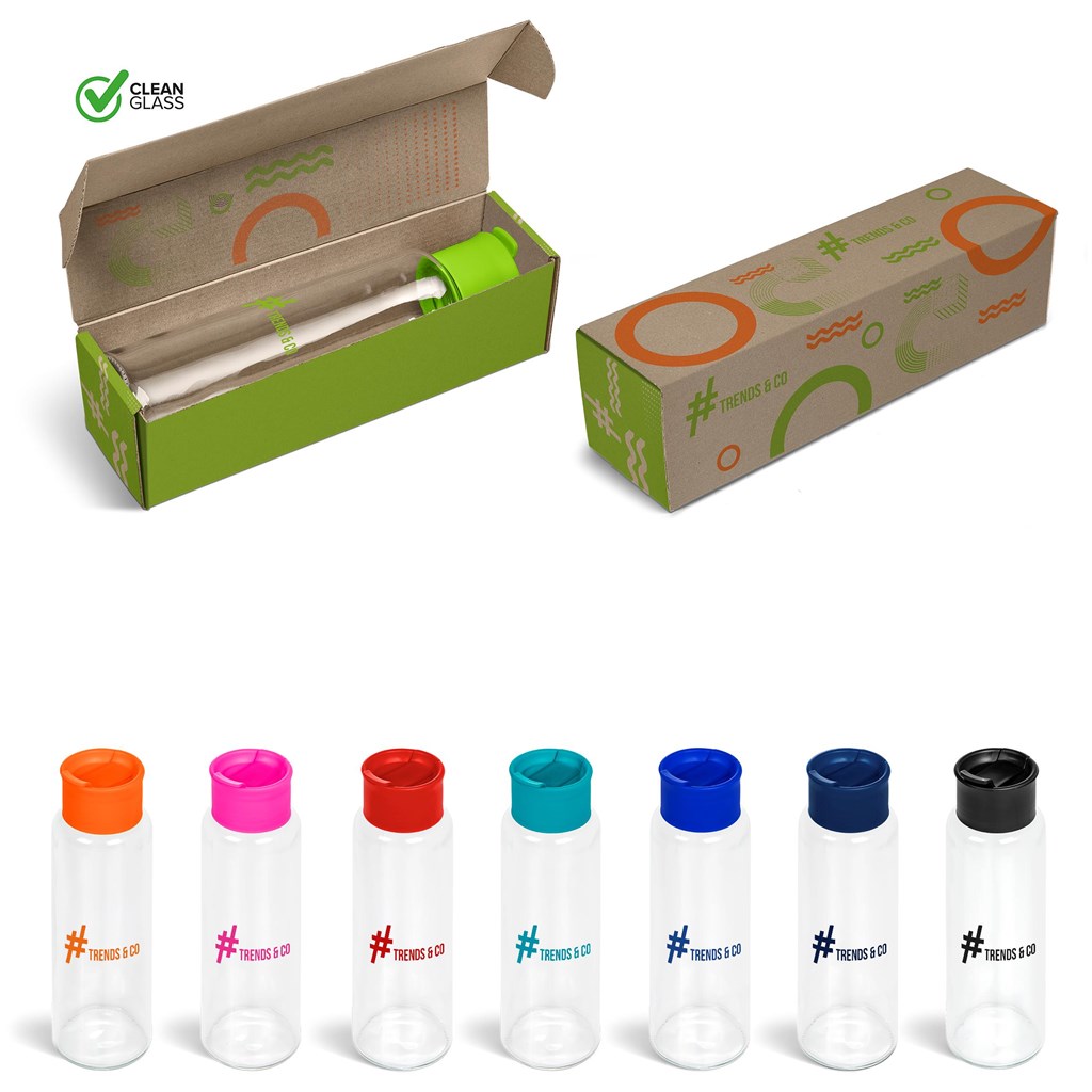 Boost Bottle in Bianca Custom Gift Box