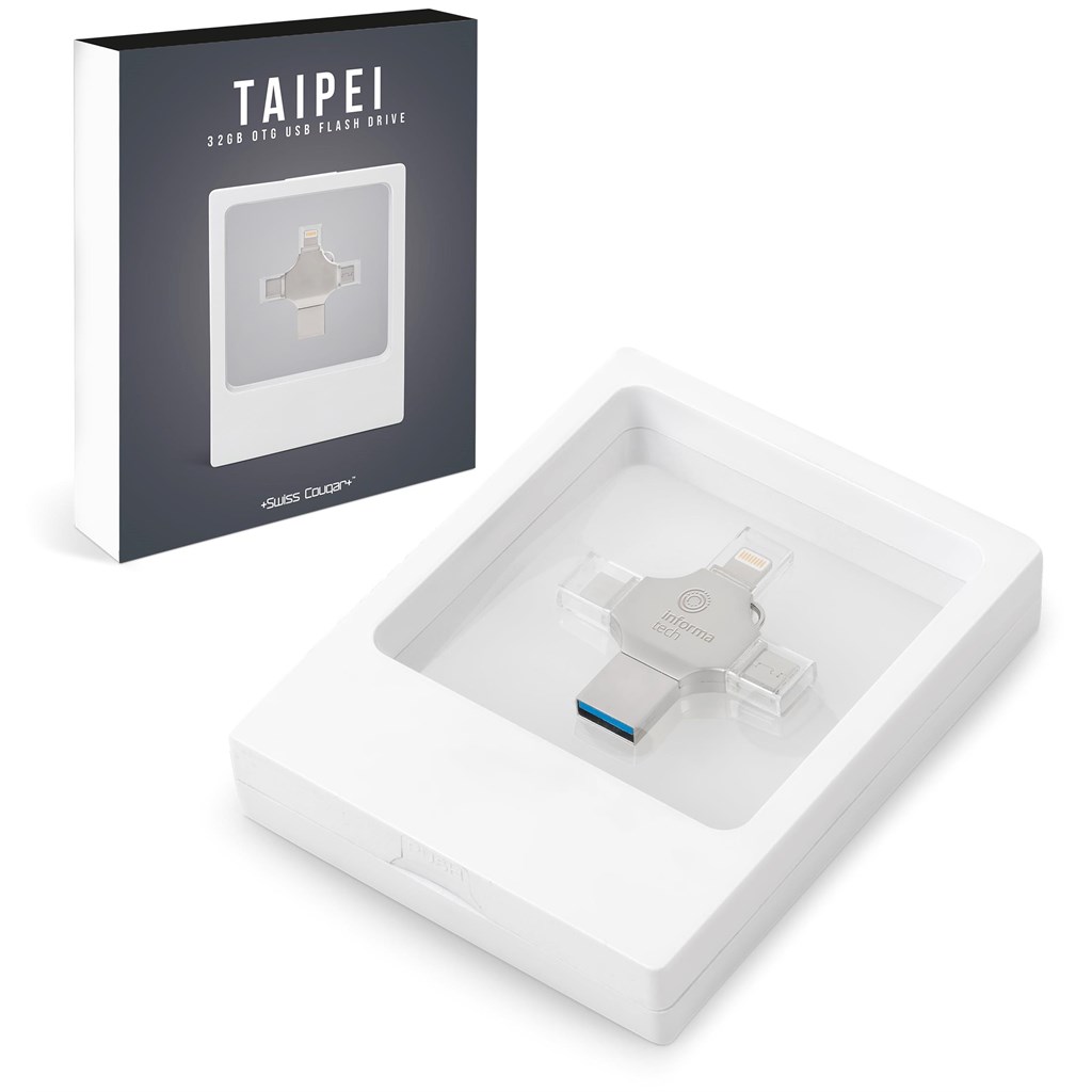 Swiss Cougar Taipei OTG USB Flash Drive - 32GB