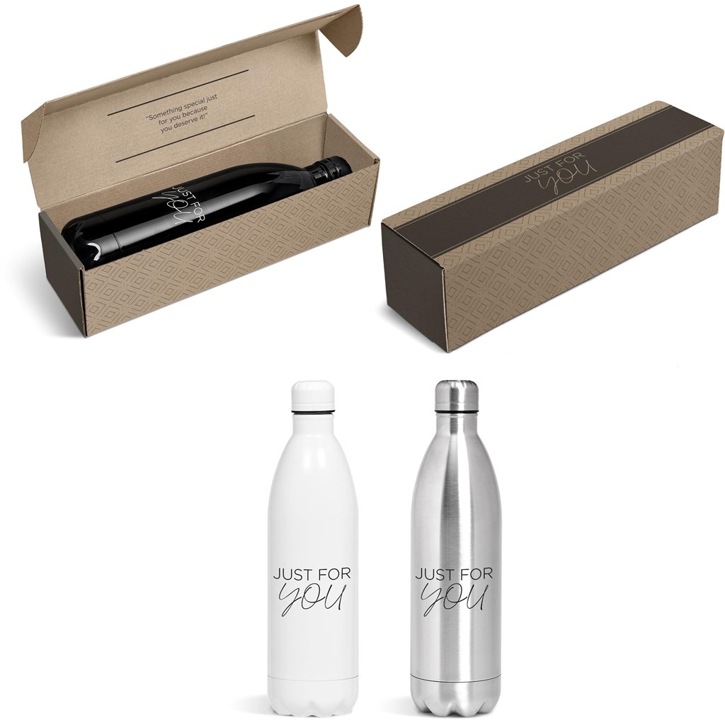 Serendipio Atlantis Bottle in Bianca Custom Gift Box