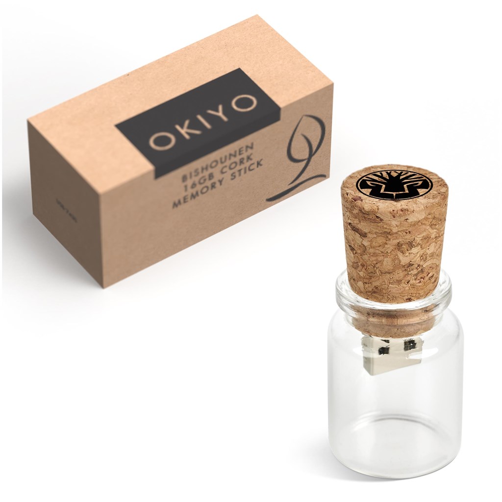 Okiyo Bishounen Cork Flash Drive - 16GB