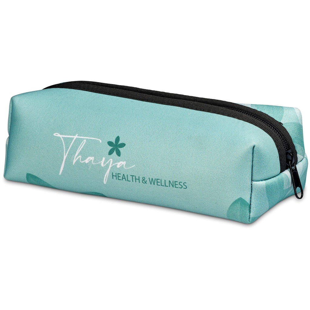 Sample Hoppla Neoprene Doodle Pencil Case -BL